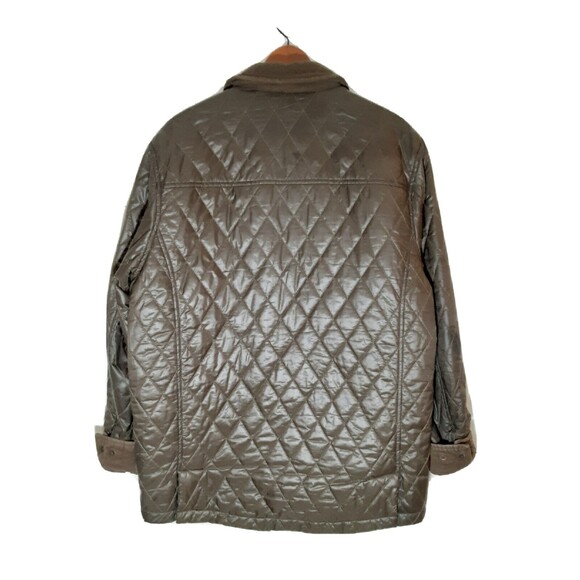 Tommy Bahama Island Crafted Polyimide Quilted Brown Coat Jacket Mens Medium - Picture 2 of 8